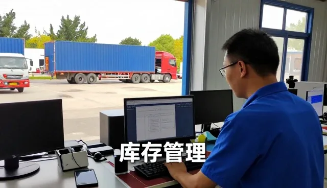 北京京通八达物流中心展示大宗货物专线应用成果